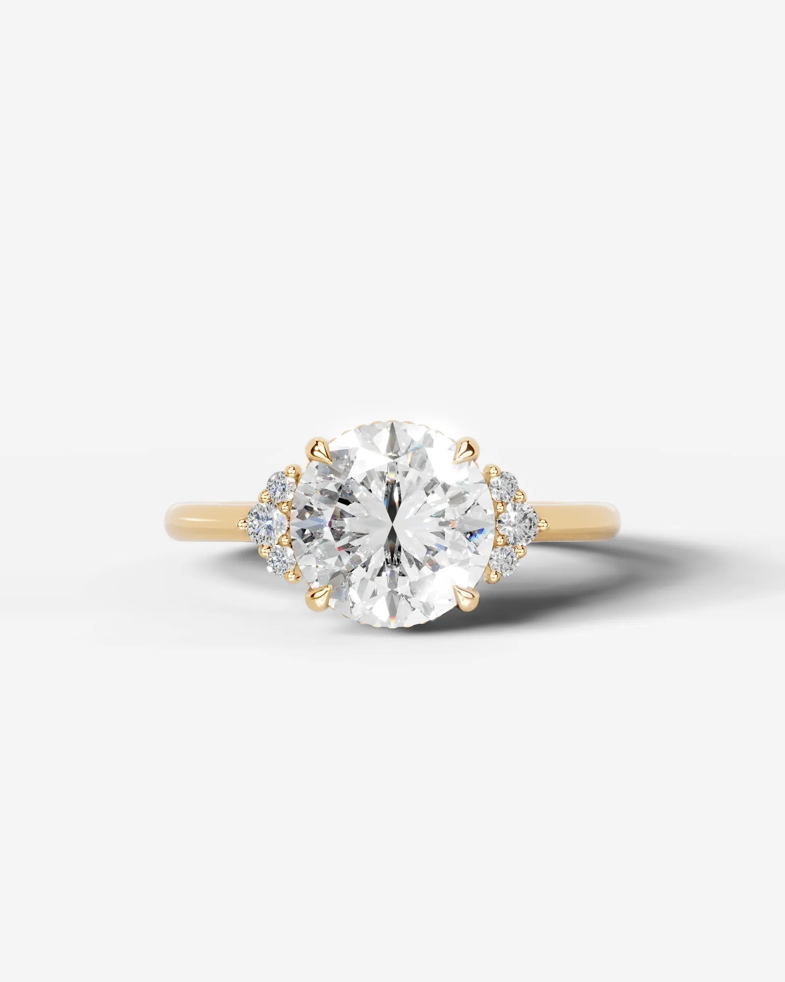 Marquise Solitaire With Tulip Prongs Lab Grown Diamond Engagement Ring